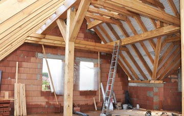 Batts Corner attic trusses